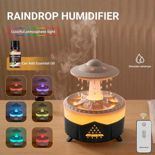 Humidificador Difusor Hongo con Luces LED | Relajación y Aroma en tu Hogar