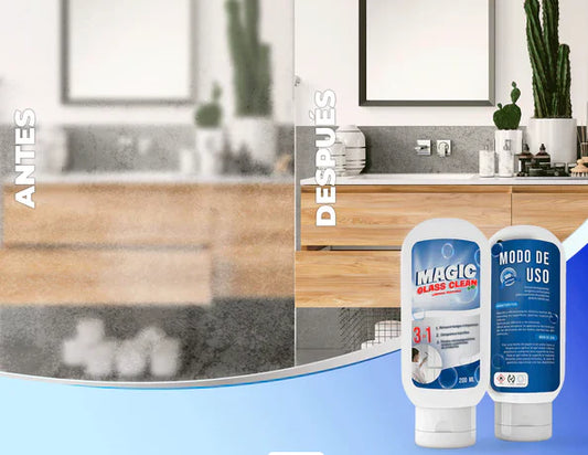 Magic Glass 3-en-1 | Recupera el Brillo de Tus Vidrios en 5 Minutos