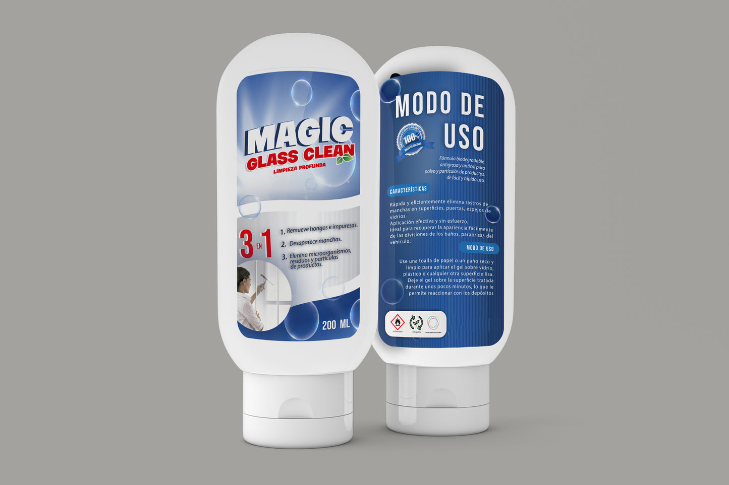 Magic Glass 3-en-1 | Recupera el Brillo de Tus Vidrios en 5 Minutos